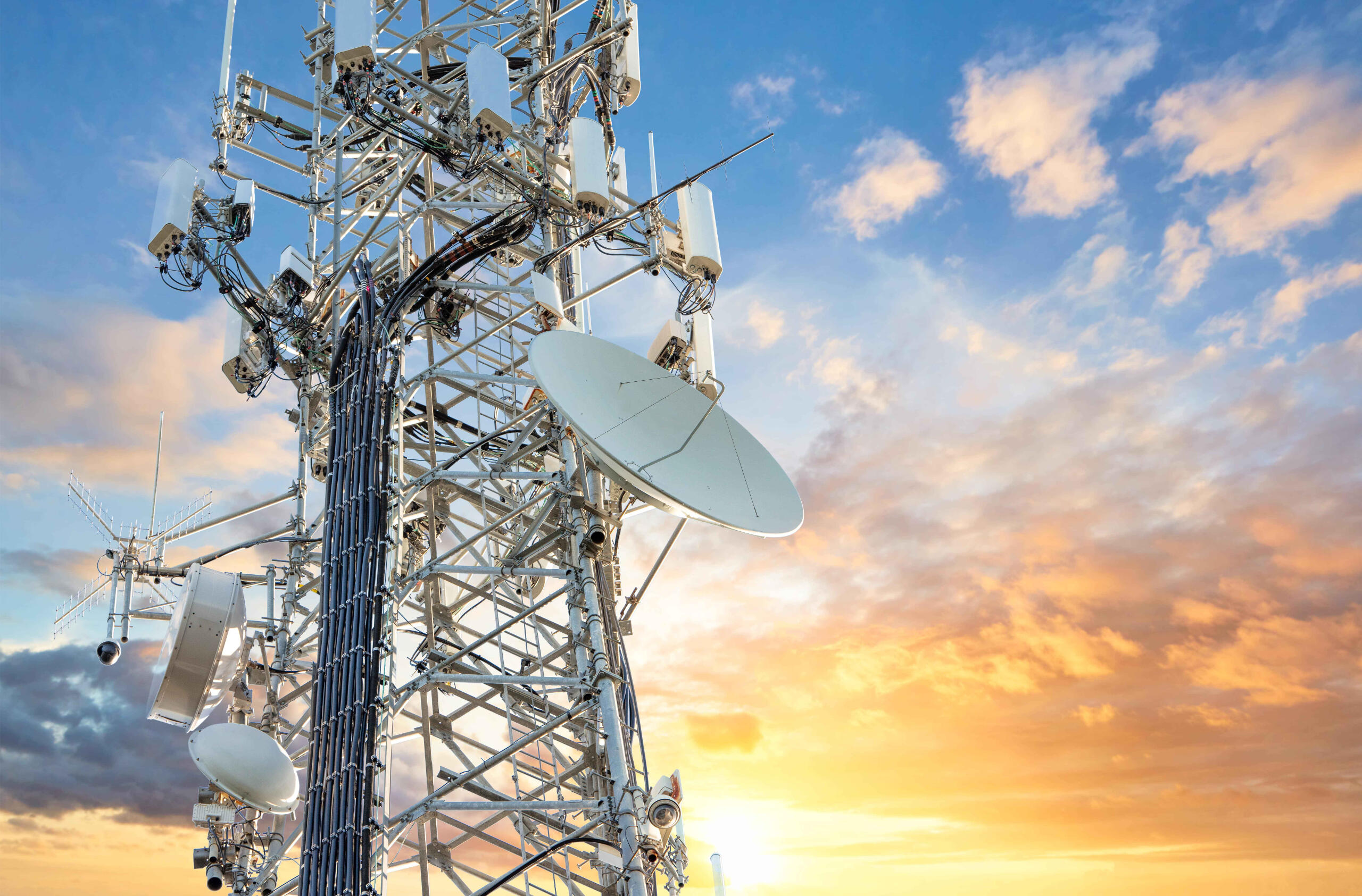 Telecommunication tower symbolizing technology infrastructure - Opaal Homeworks
